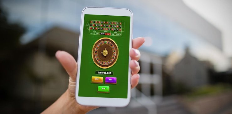 Layar permainan Mega Moolah di idrslot menampilkan reel dan indikator jackpot progresif
